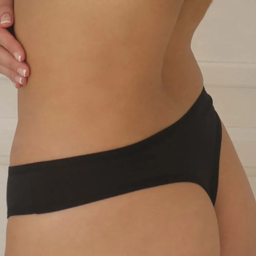 Colaless de lycra algodón, color negro